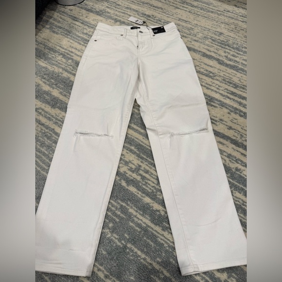 Express White Denim Jeans NWT - Picture 1 of 4